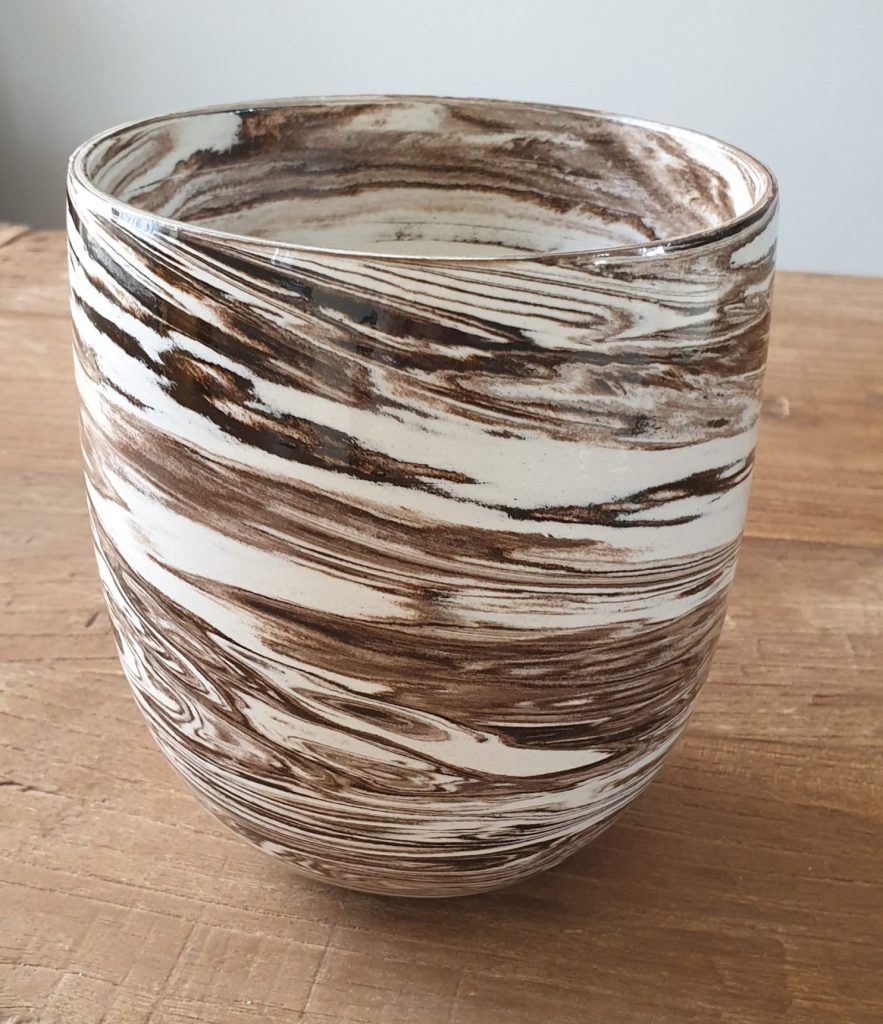 Vase  1 “Straciatella”