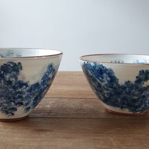 Saladiers "Hortensia"