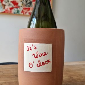 Rafraichissoir "it's wine o'clock"